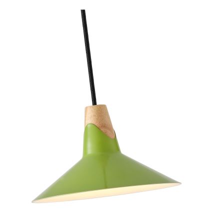 Luster na sajli 1xE27/15W/230V zelena