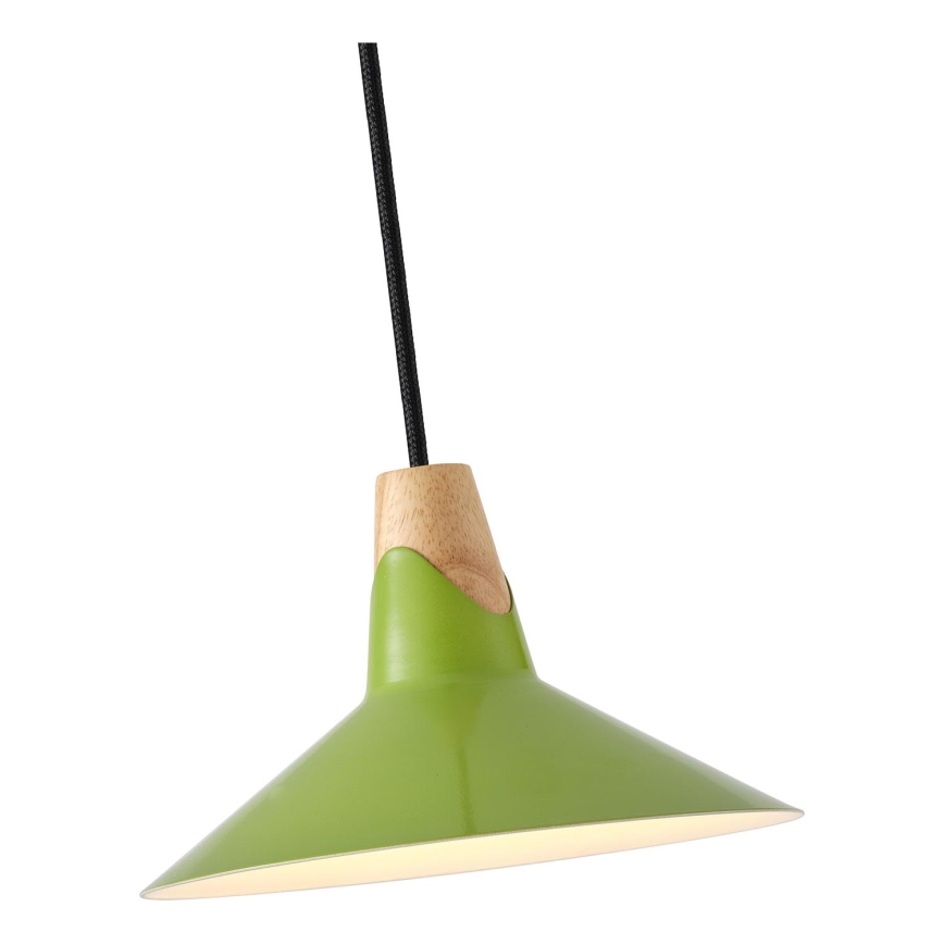 Luster na sajli 1xE27/15W/230V zelena