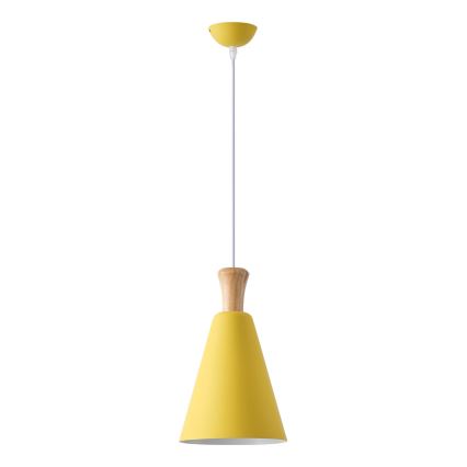 Luster na sajli 1xE27/15W/230V žuta