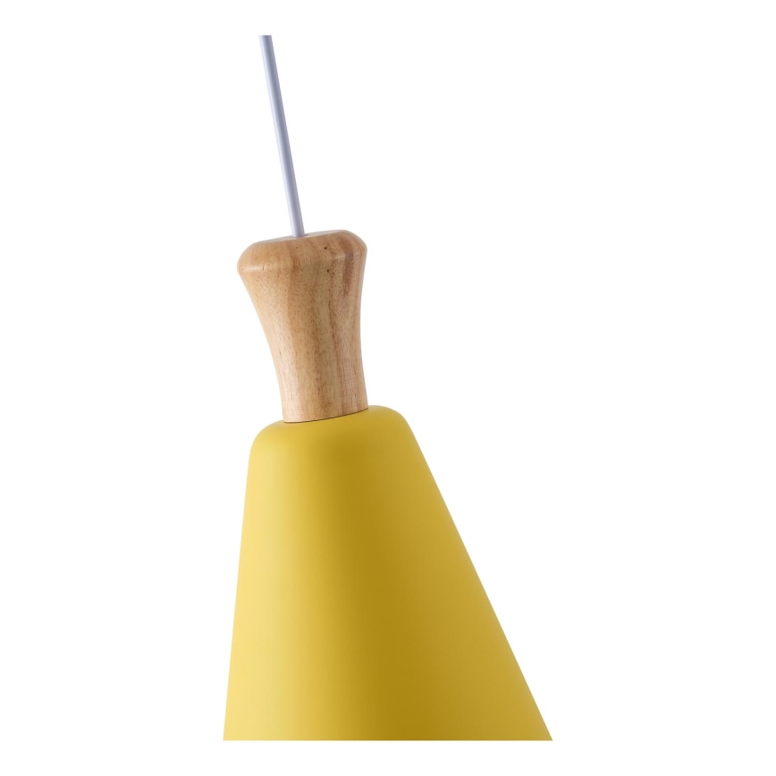 Luster na sajli 1xE27/15W/230V žuta