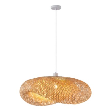 Luster na sajli 1xE27/40W/230V bambus