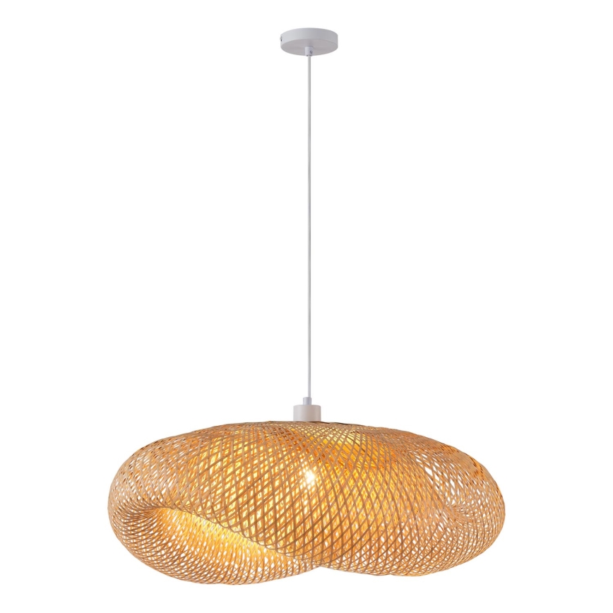 Luster na sajli 1xE27/40W/230V bambus