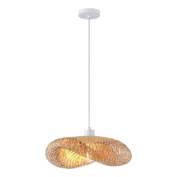 Luster na sajli 1xE27/40W/230V bambus