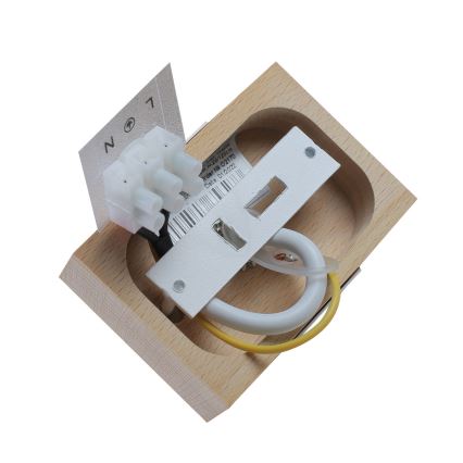Luster na sajli 1xE27/40W/230V bukva/bela