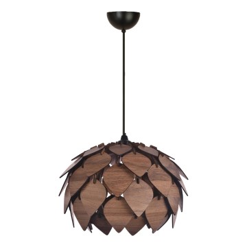 Luster na sajli 1xE27/40W/230V braon