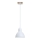 Luster na sajli 1xE27/40W/230V bukva/bela