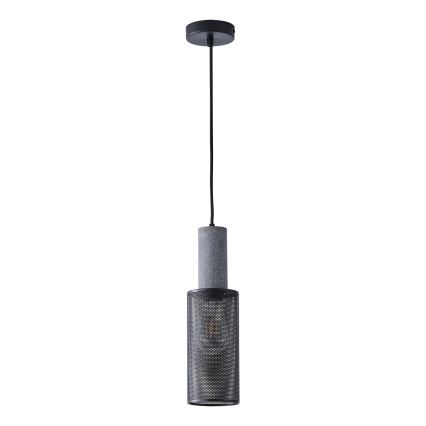 Luster na sajli 1xE27/40W/230V crno