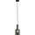 Luster na sajli 1xE27/40W/230V crno