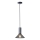 Luster na sajli 1xE27/40W/230V crno