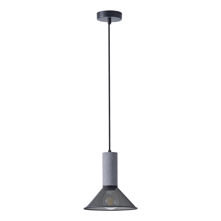 Luster na sajli 1xE27/40W/230V crno