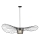 Luster na sajli 1xE27/40W/230V crno