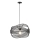 Luster na sajli 1xE27/40W/230V crno
