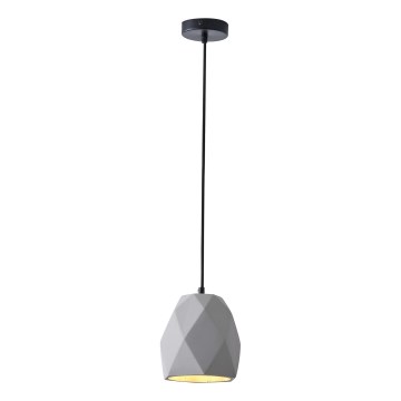 Luster na sajli 1xE27/40W/230V sivo