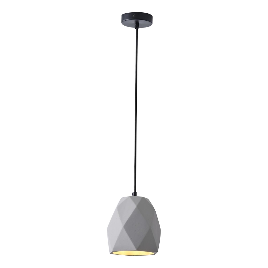 Luster na sajli 1xE27/40W/230V sivo