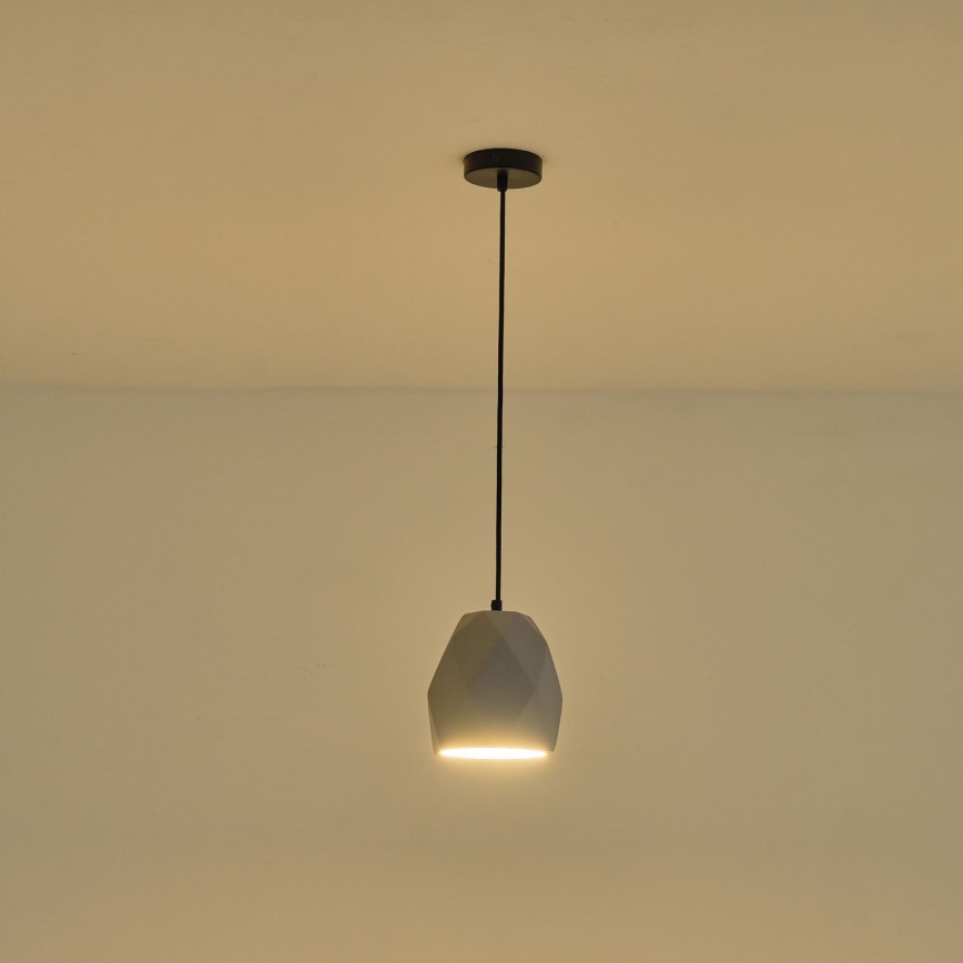 Luster na sajli 1xE27/40W/230V sivo