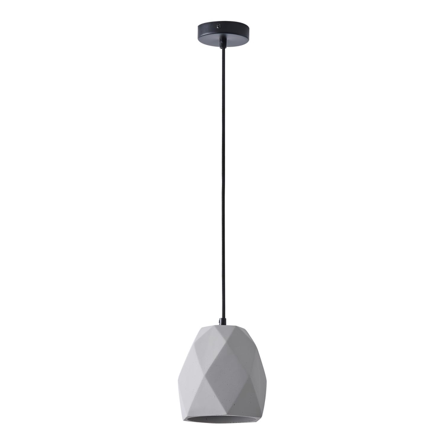 Luster na sajli 1xE27/40W/230V sivo