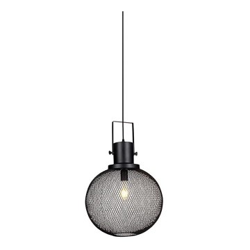 Luster na sajli 1xE27/60W/230V crno