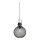 Luster na sajli 1xE27/60W/230V crno
