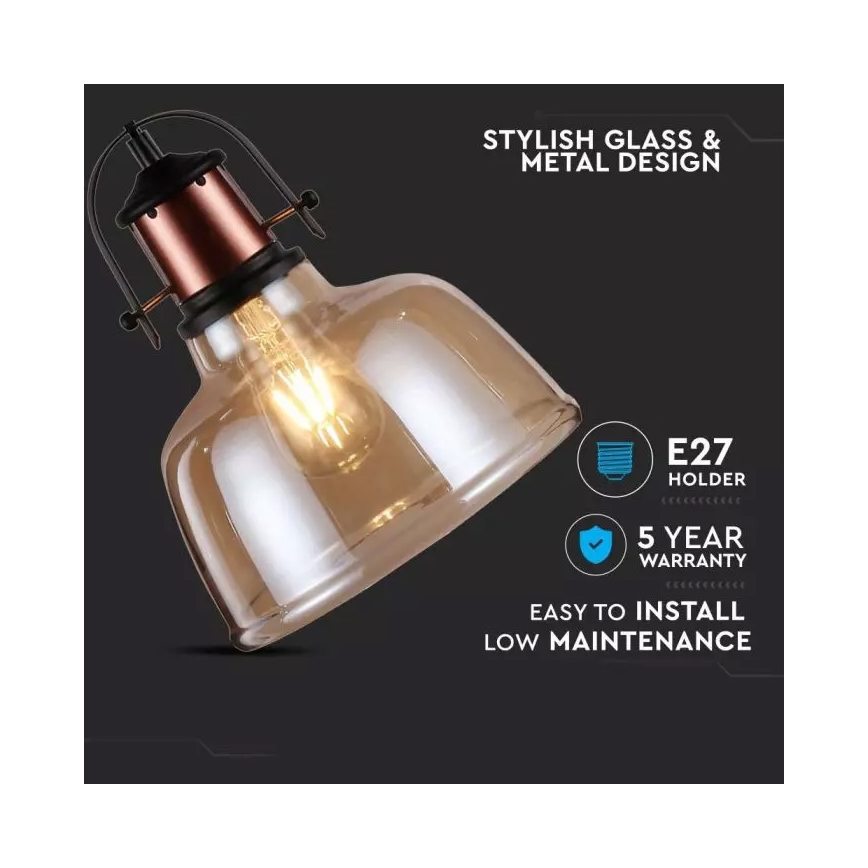 Luster na sajli 1xE27/60W/230V