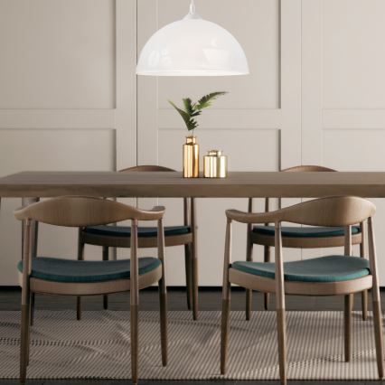 Luster na sajli 1xE27/60W/230V kafa