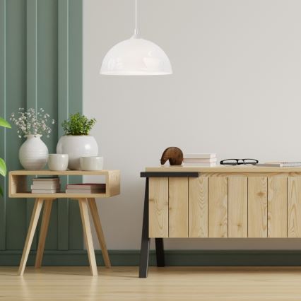 Luster na sajli 1xE27/60W/230V kafa