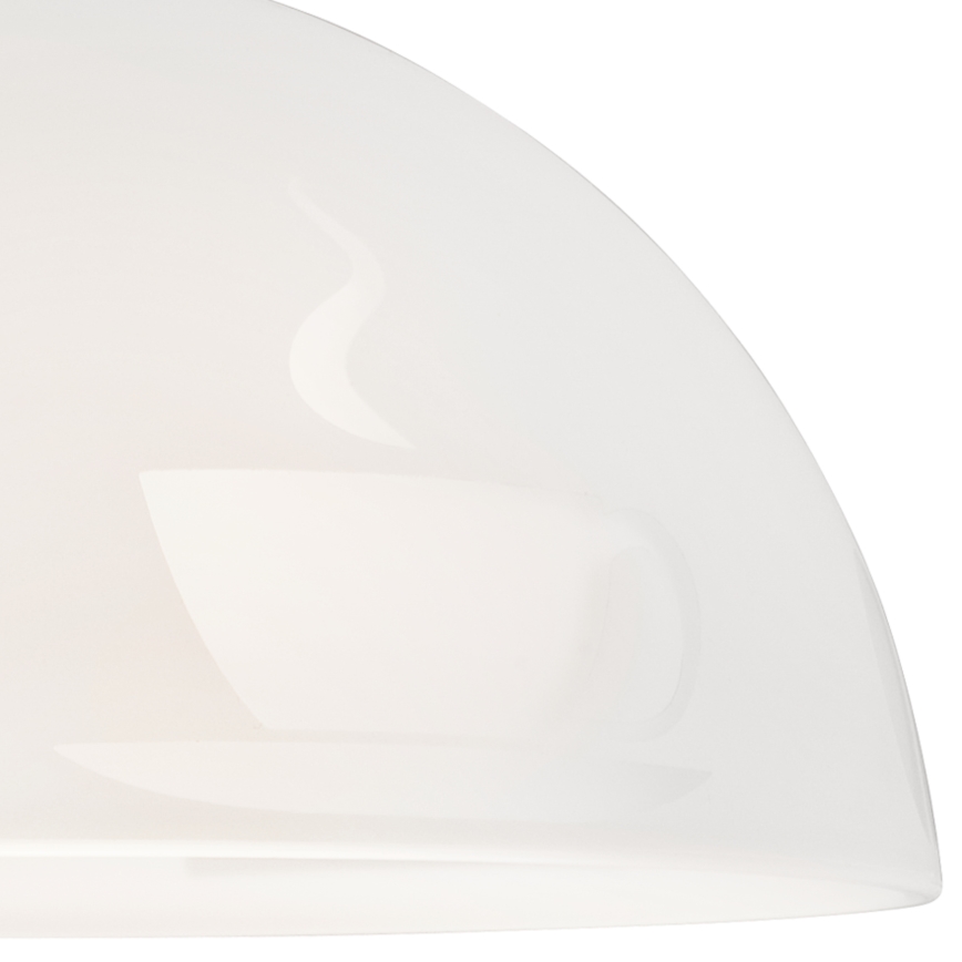 Luster na sajli 1xE27/60W/230V kafa