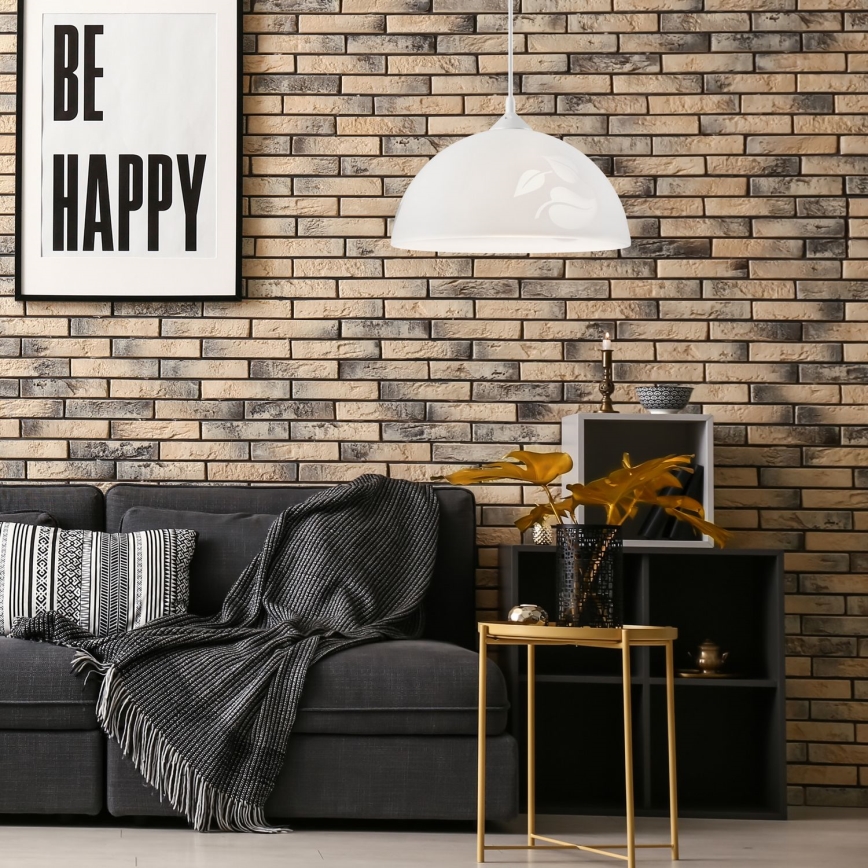 Luster na sajli 1xE27/60W/230V lišće