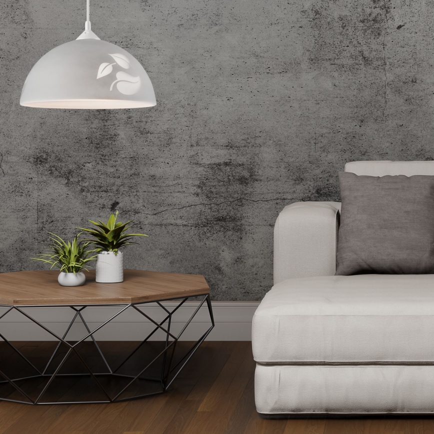 Luster na sajli 1xE27/60W/230V lišće