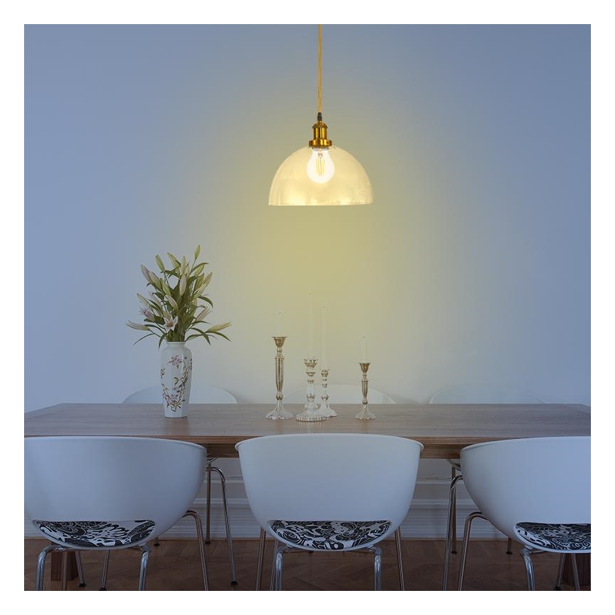 Luster na sajli 1xE27/60W/230V pr. 30 cm