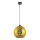 Luster na sajli 1xE27/60W/230V pr. 30 cm zlatna