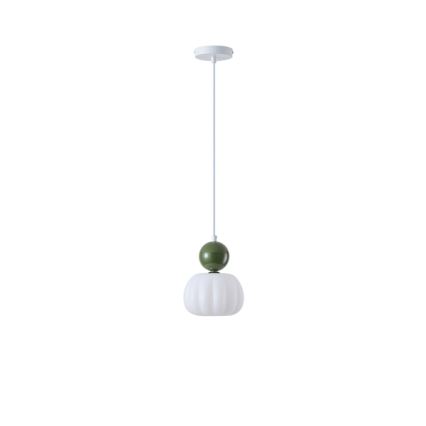 Luster na sajli 1xG9/7W/230V bela/zelena