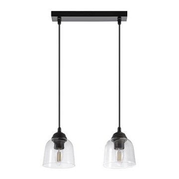 Luster na sajli 2xE27/60W/230V