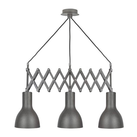 Luster na sajli  3xE27/60W/230V