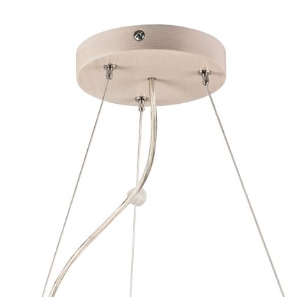 Luster na sajli 3xE27/60W/230V ø 47 cm bor - FSC certificirano