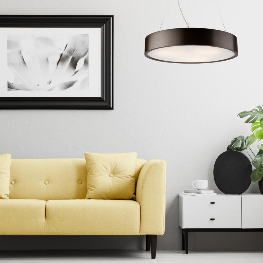 Luster na sajli 3xE27/60W/230V ø 47 cm bor