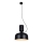 Luster na sajli ABEL 2xE27/11W/230V pr. 28 cm crno