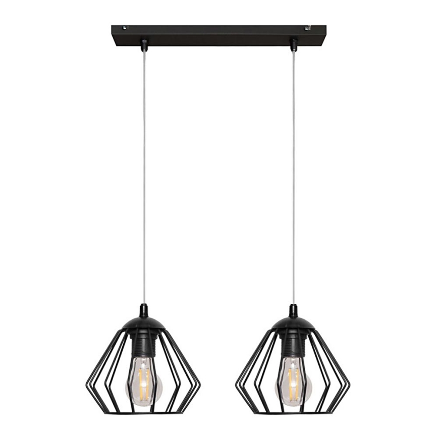 Luster na sajli AGAT 2xE27/15W/230V