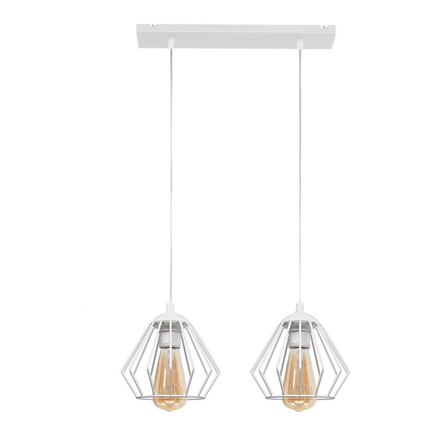 Luster na sajli AGAT 2xE27/15W/230V