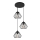 Luster na sajli AGAT 3xE27/15W/230V