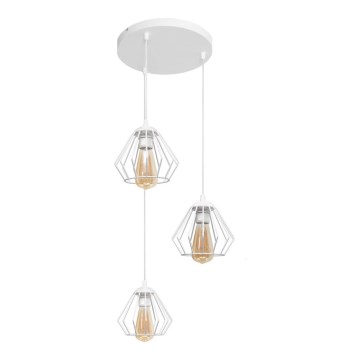 Luster na sajli AGAT 3xE27/15W/230V