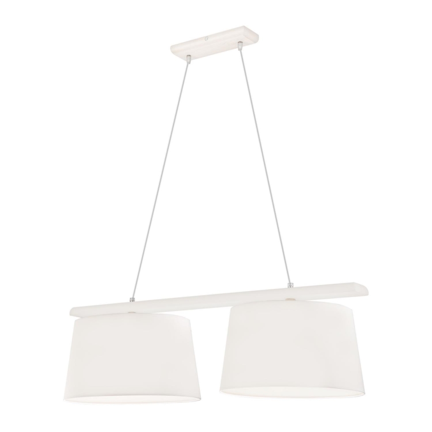 Luster na sajli AIDA 2xE27/60W/230V hrast