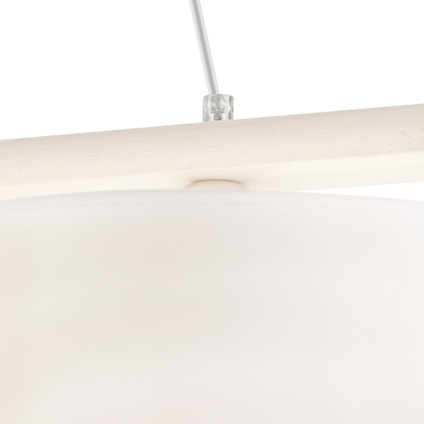 Luster na sajli AIDA 2xE27/60W/230V hrast