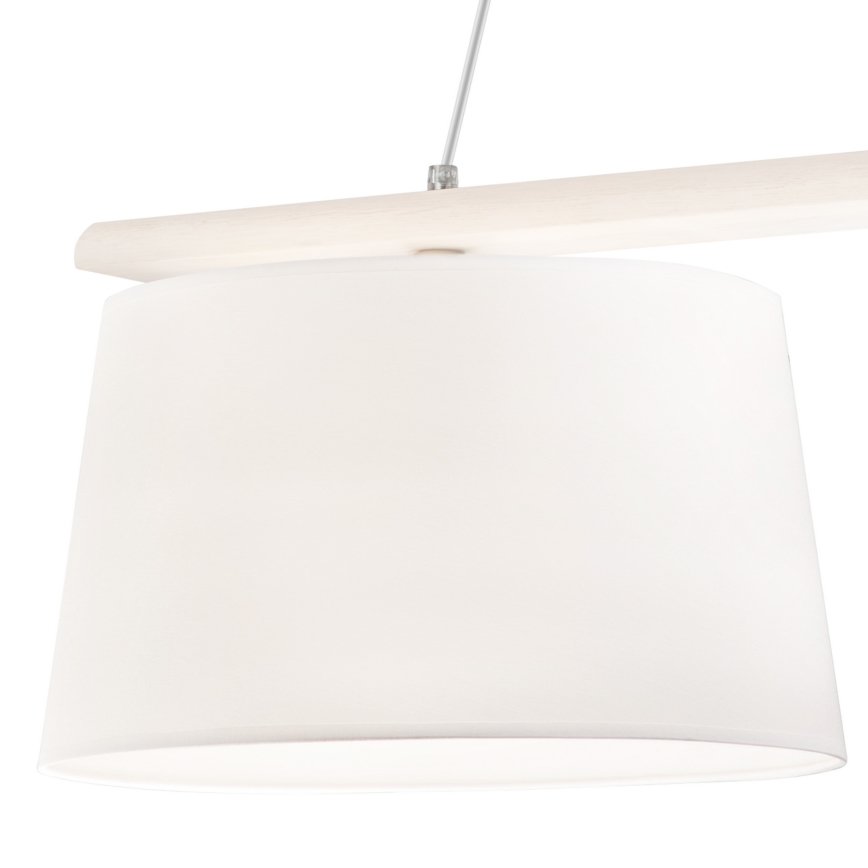 Luster na sajli AIDA 2xE27/60W/230V hrast