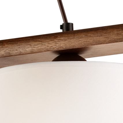Luster na sajli AIDA 3xE27/60W/230V orah - FSC sertifikovano