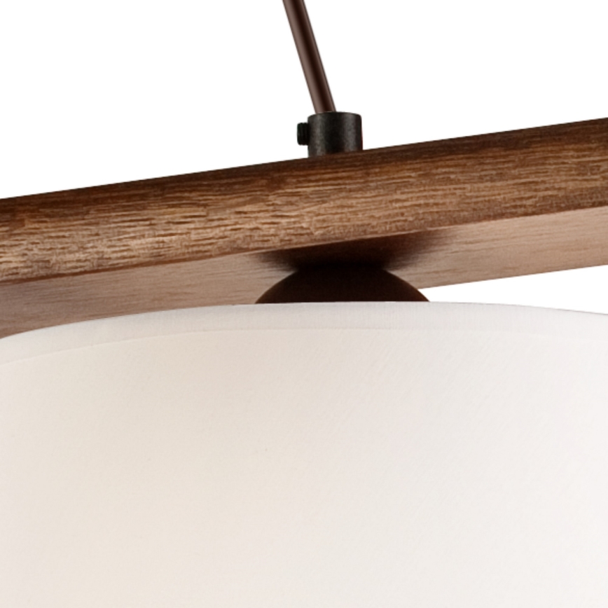 Luster na sajli AIDA 3xE27/60W/230V orah - FSC sertifikovano