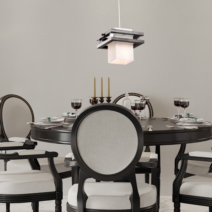 Luster na sajli ALAN 1xE27/60W/230V bukva