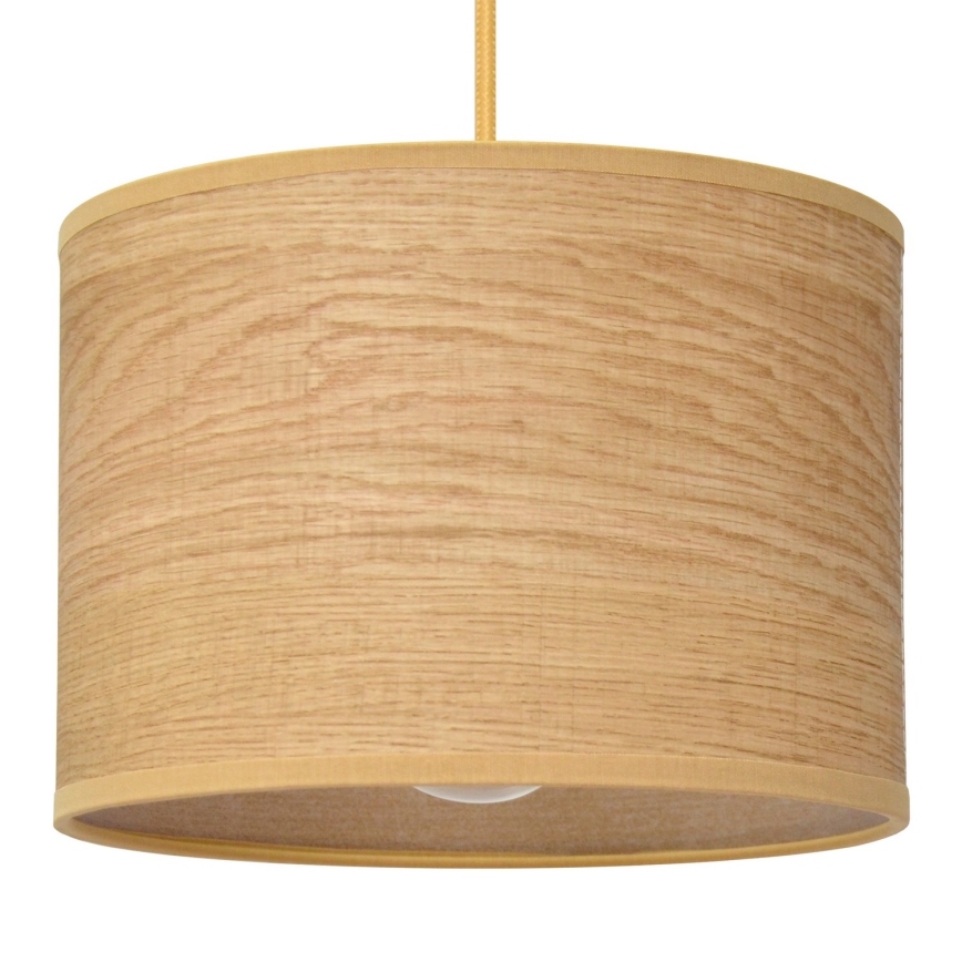 Luster na sajli ALBA 1xE27/15W/230V pr. 20 cm braon