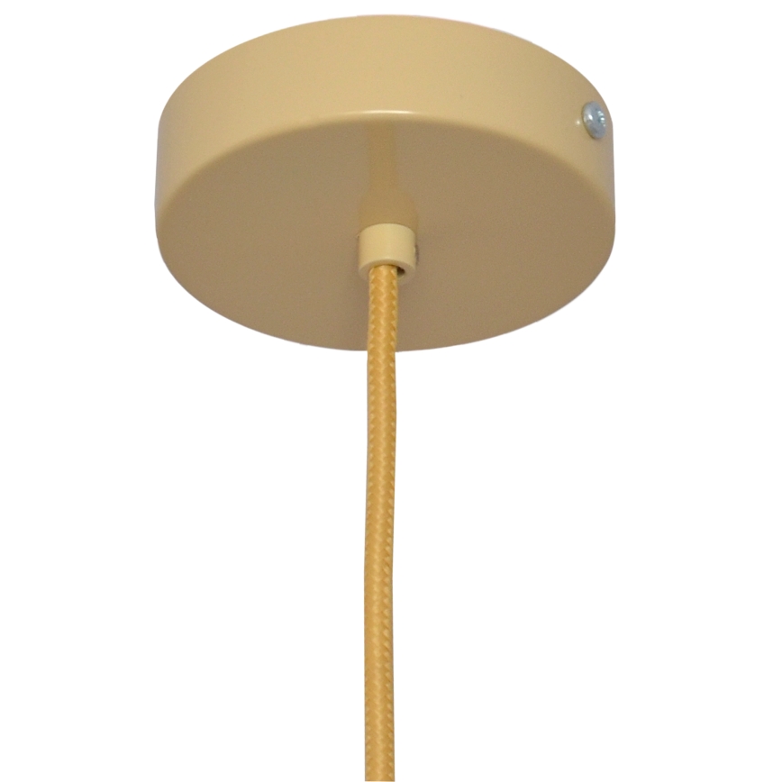 Luster na sajli ALBA 1xE27/15W/230V pr. 20 cm braon