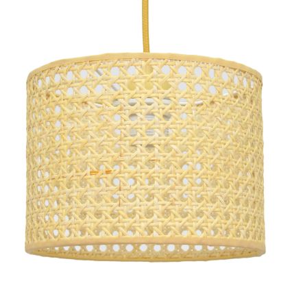 Luster na sajli ALBA 1xE27/15W/230V pr. 20 cm ratan