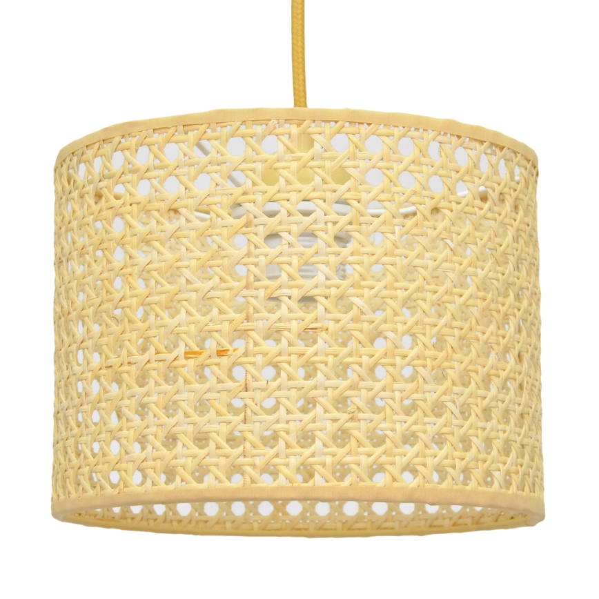 Luster na sajli ALBA 1xE27/15W/230V pr. 20 cm ratan